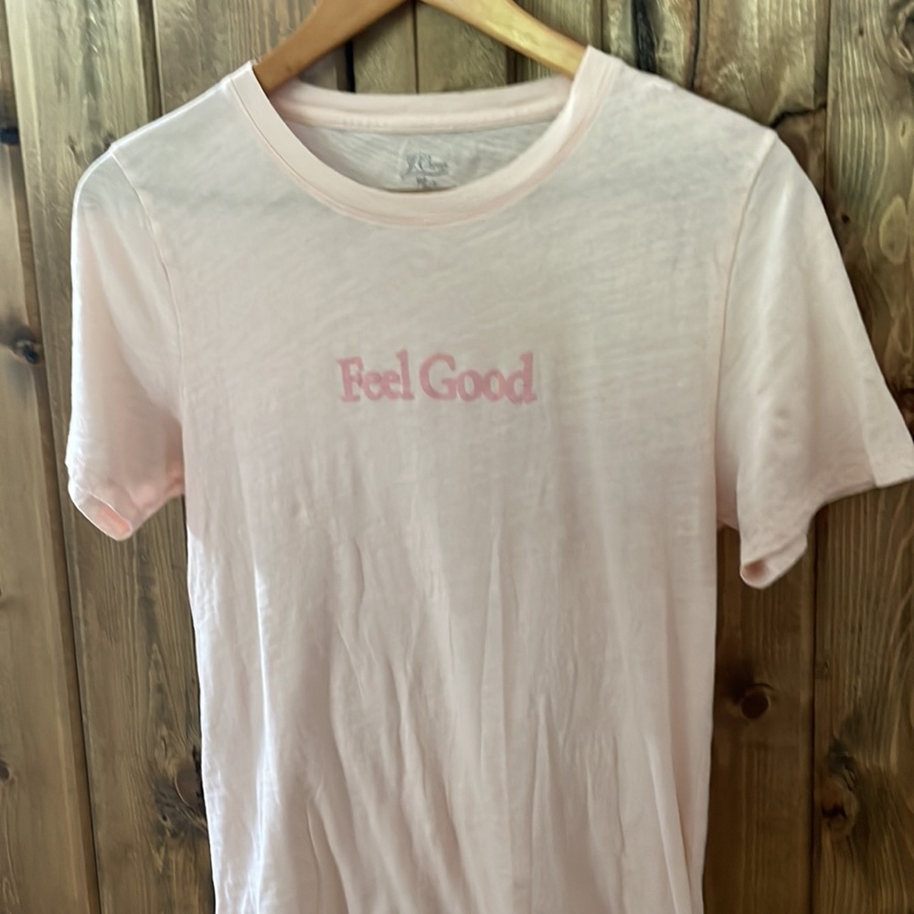 J. Crew “Feel Good” t-shirt